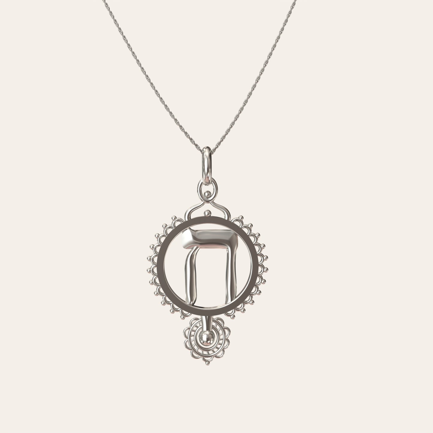 Ruth - Chet | Silver Necklace