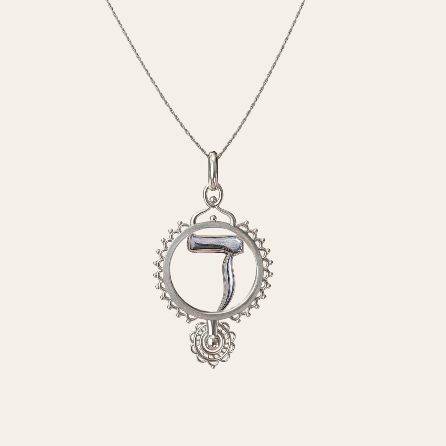 Ruth – Dalet | Silver Necklace