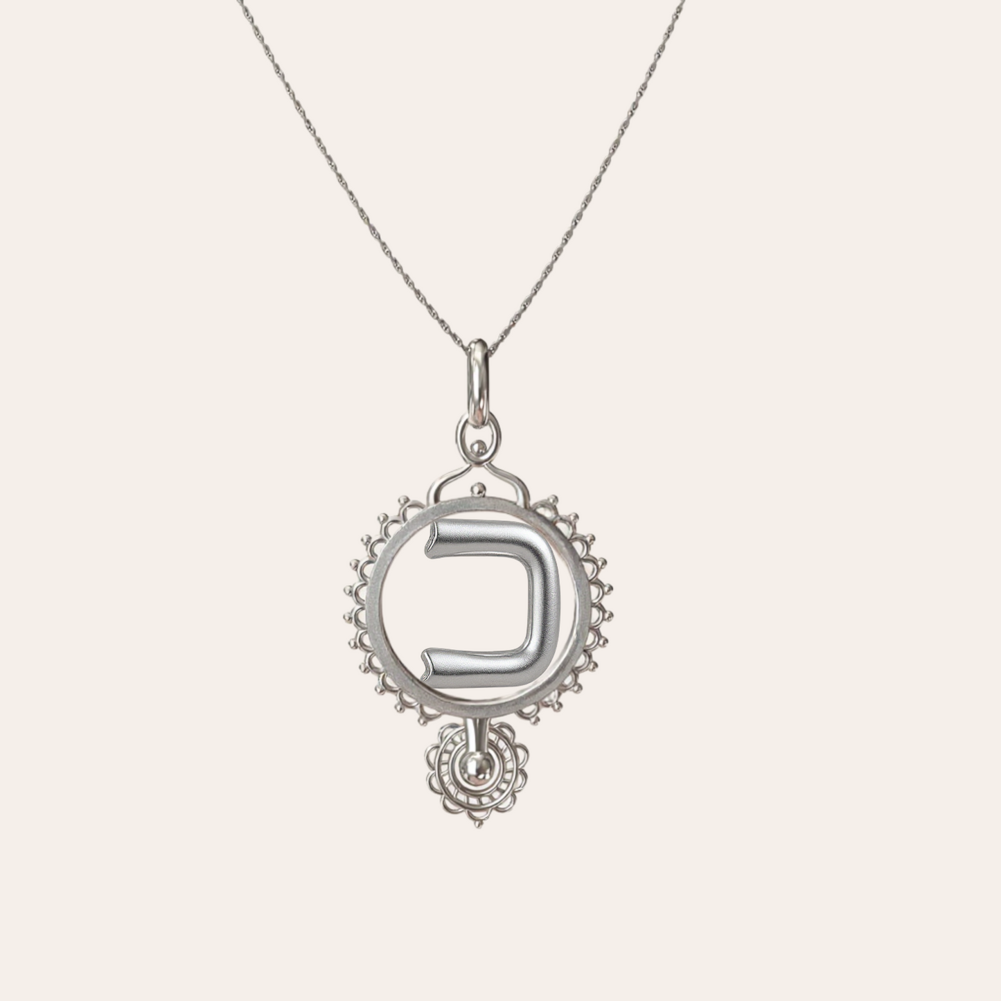 Ruth – Kaf | Silver Necklace