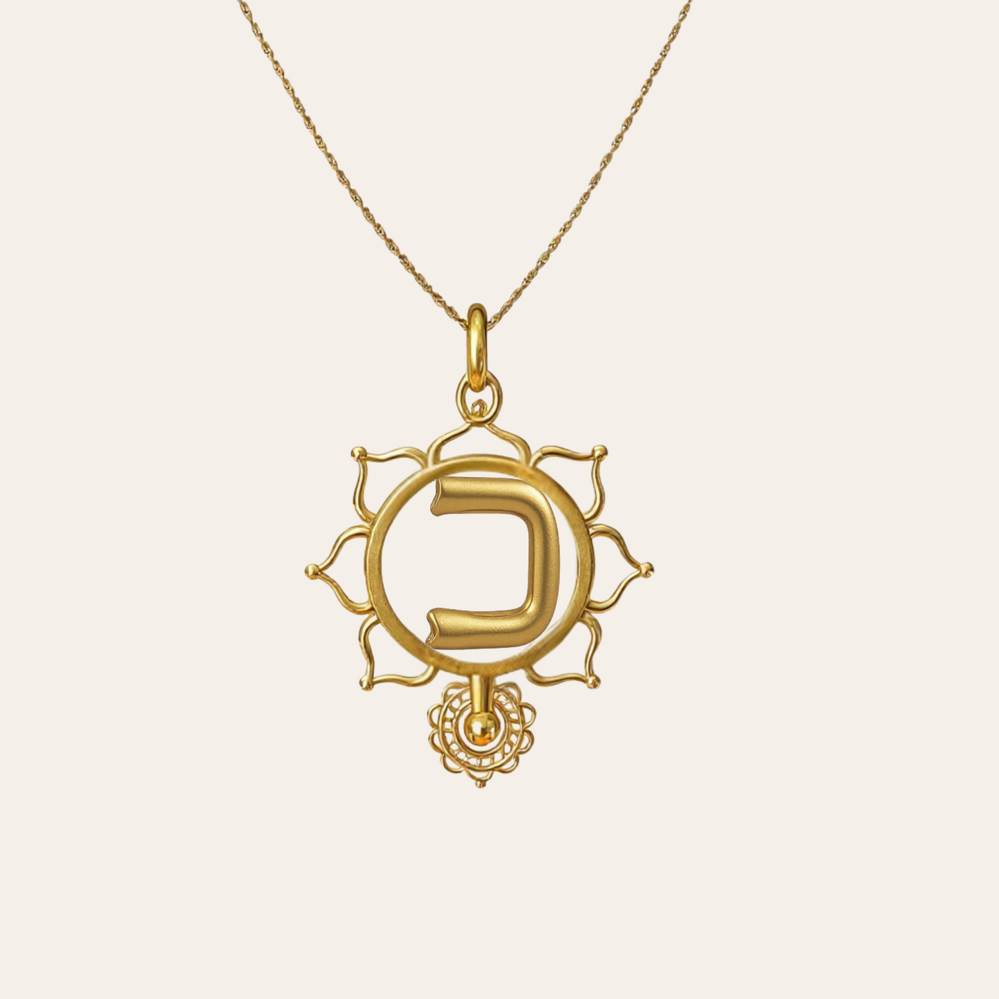 Rebecca – Kaf | Gold Necklace