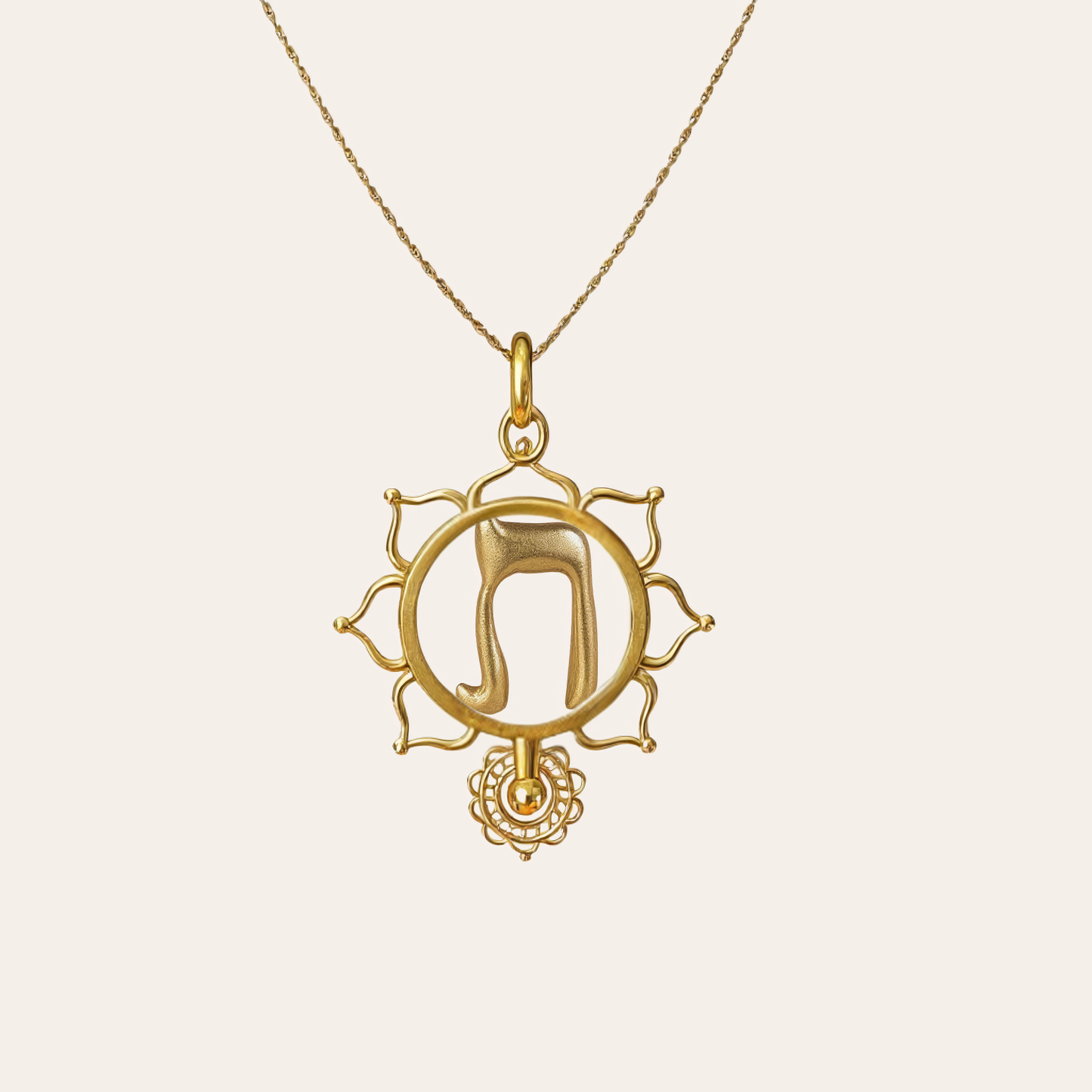 Rebecca – Tav | Gold Necklace
