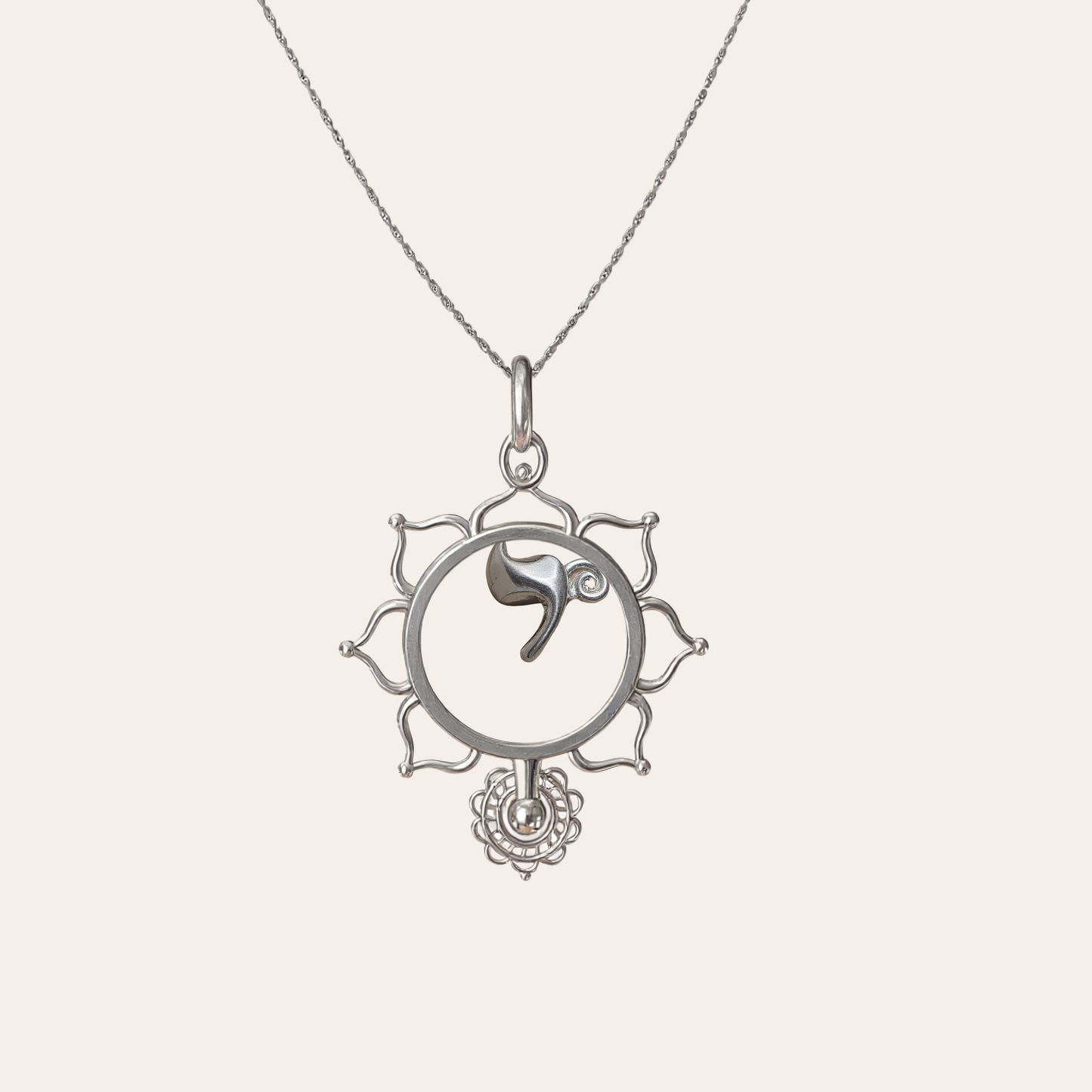 Rebecca – Yod | Silver Necklace