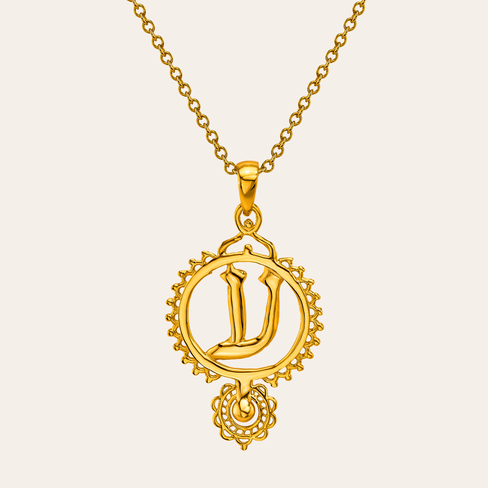 hebrew letter necklace meaning | jewish jewelry store | hebrew gold necklace | ayin hebrew letter necklace 
