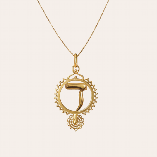 Ruth – Dalet | Gold Necklace
