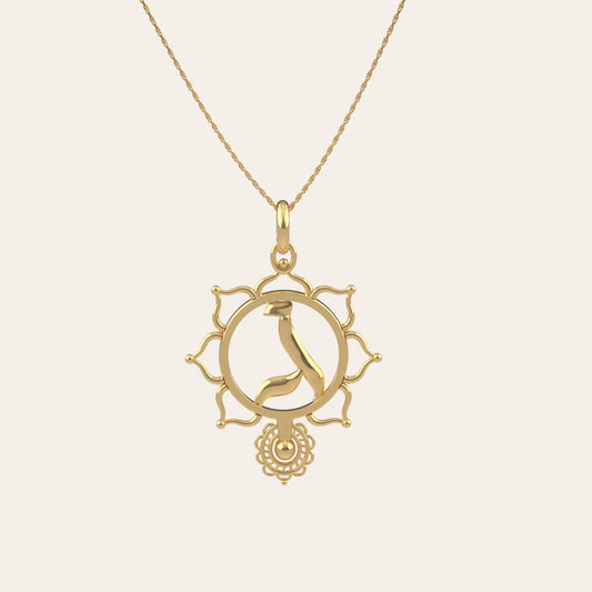 Rebecca – Gimel | Gold Necklace
