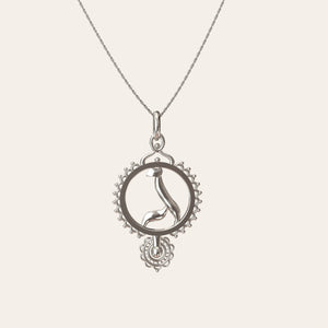 Ruth – Gimel | Silver Necklace