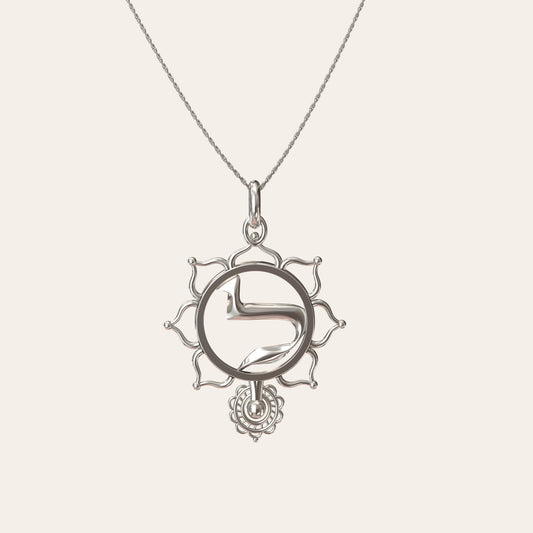 Rebecca – Lamed | Silver Necklace