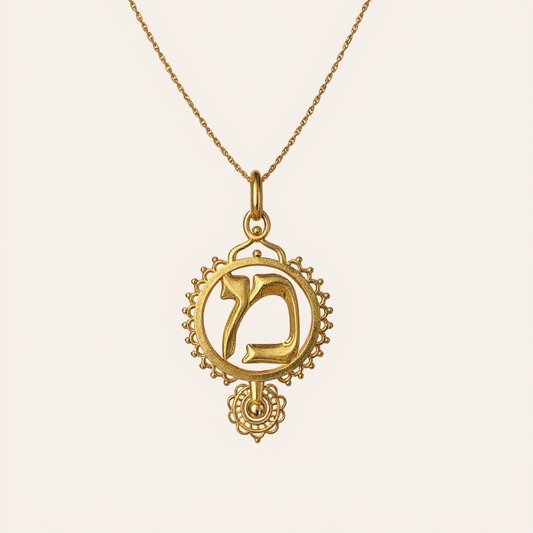 Ruth – Mem | Gold Necklace