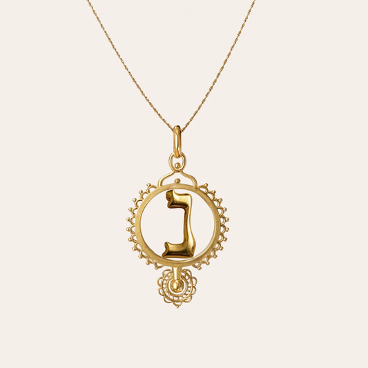 Ruth – Nun | Gold Necklace