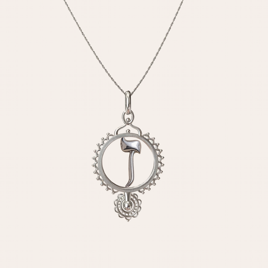 Ruth – Zayin | Silver Necklace